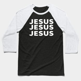 Jesus Name Above All Name Cool Inspirational Christian Baseball T-Shirt